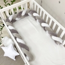 Protectie laterala patut bebe gri-grafit (3)